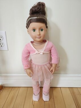 Our Generation 18" Doll Sydney Lee - Ballerina Dancer With Accessories